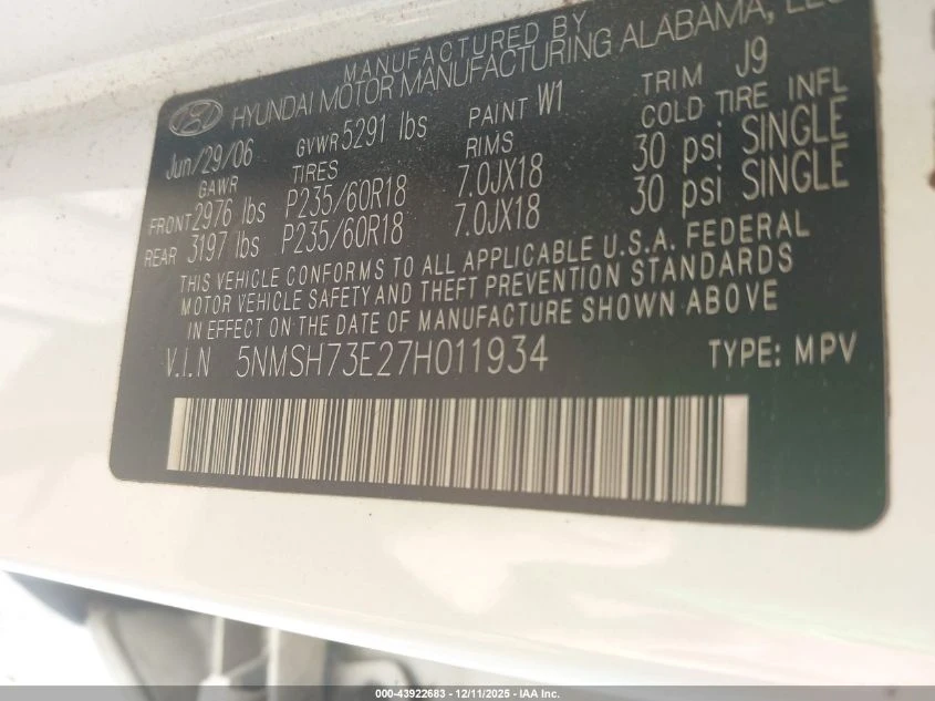 Hyundai Santa fe 3.3L V-6 DOHC, VVT, 242HP All Wheel Drive | Mobile.bg � ����������� 9