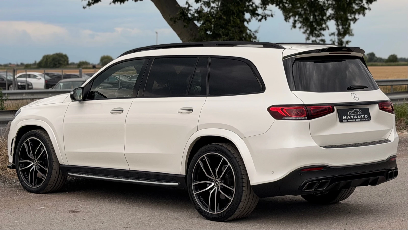Mercedes-Benz GLS 400 d= 4Matic= AMG= Diplomatic= 3xTV= Carbon Pack= Bur, снимка 6 - Автомобили и джипове - 55211469