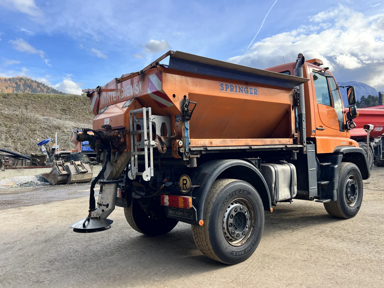 Mercedes-Benz UNIMOG U400, Песакар, Нов внос, , , ,  - изображение 8