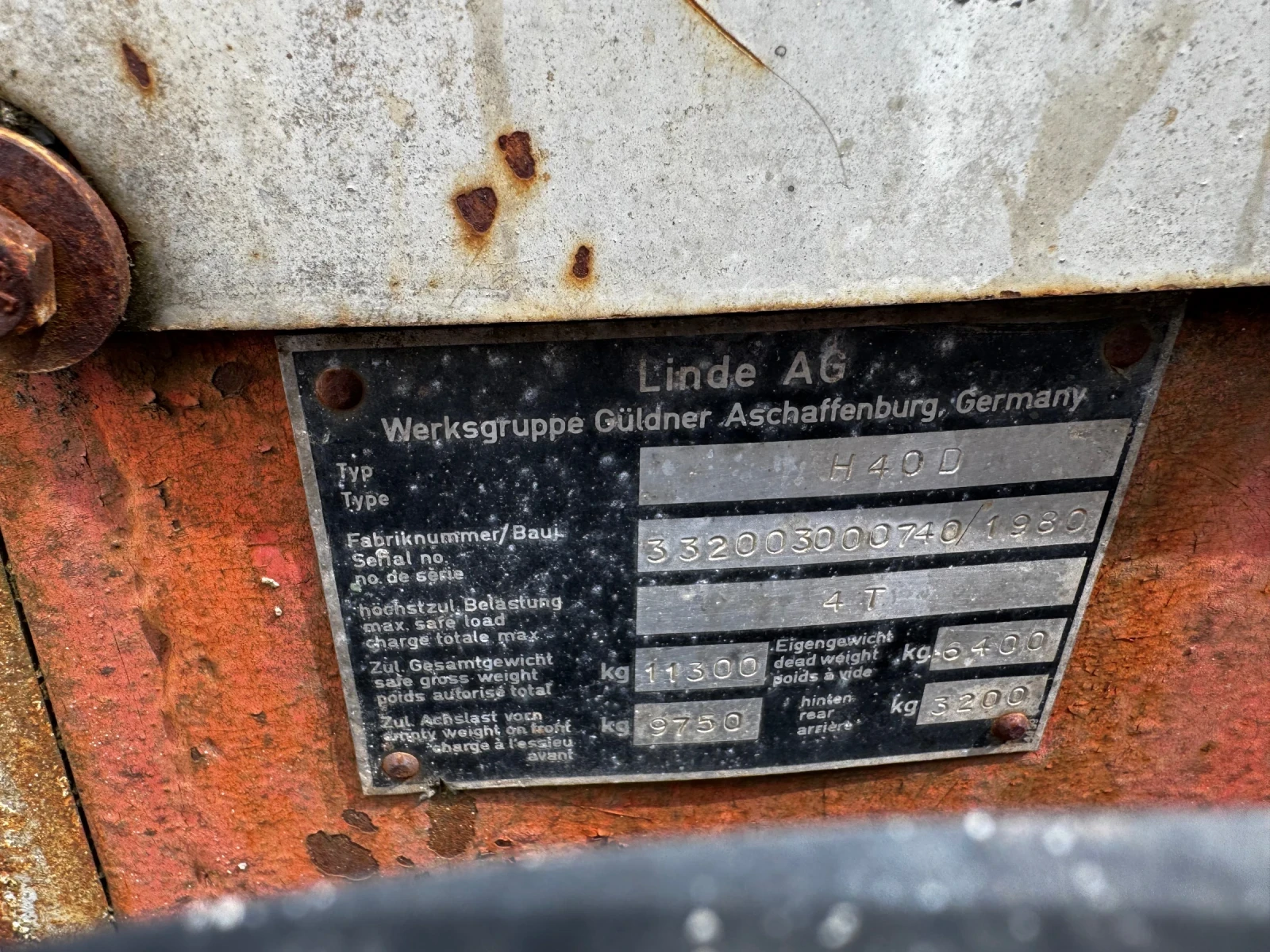 Мотокар Linde Дизел, снимка 3 - Индустриална техника - 54931443