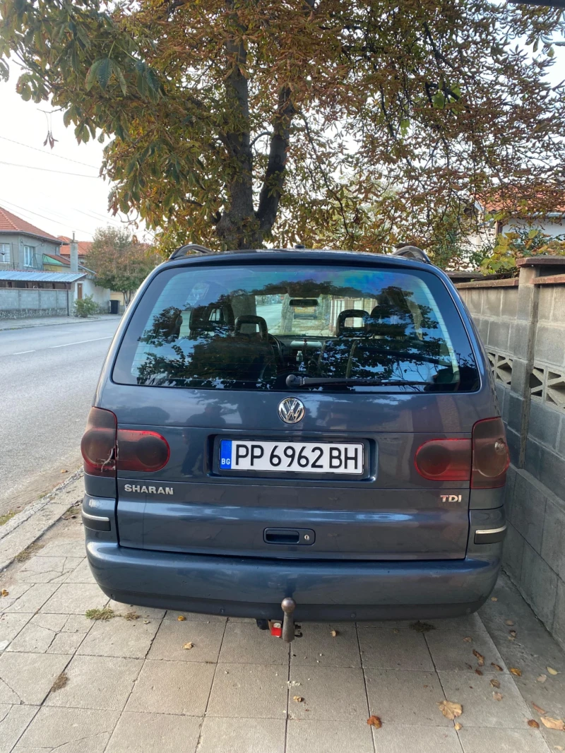 VW Sharan 1.9TDI, снимка 3 - Автомобили и джипове - 47798889