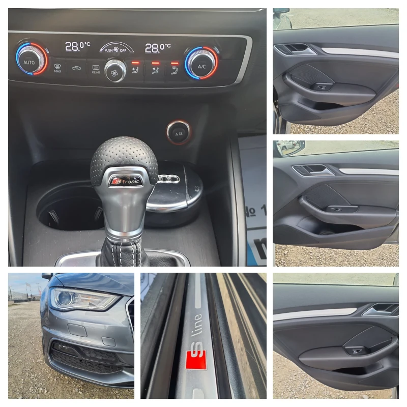 Audi A3 1.4 TFSI -S-LINE 93000KM-150 K.C, снимка 13 - Автомобили и джипове - 53126629