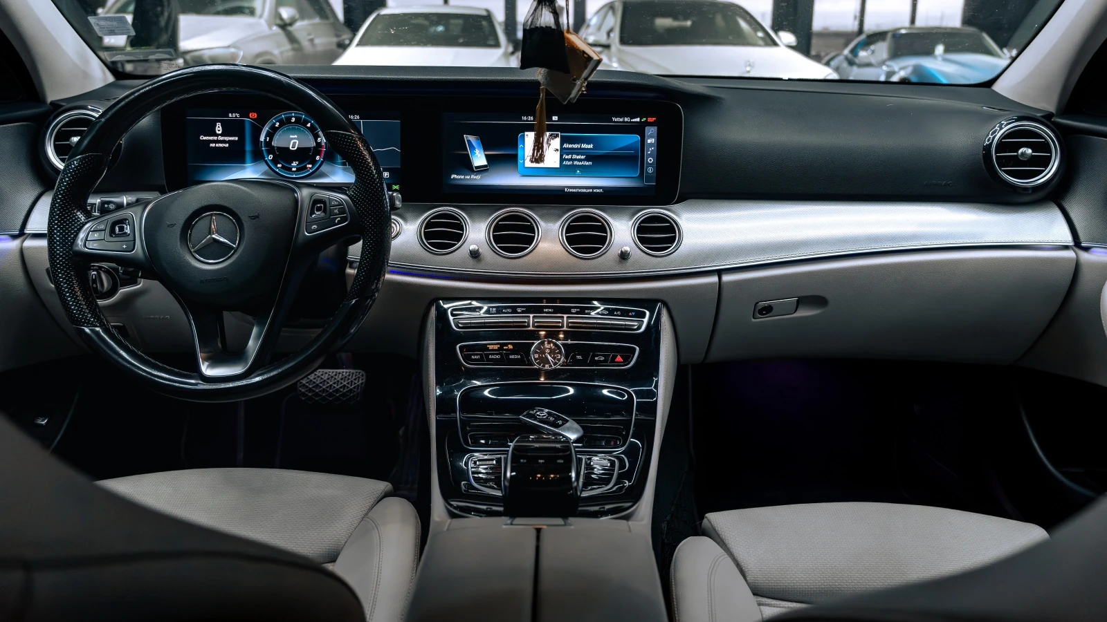 Mercedes-Benz E 220 * 4Matic* 360* lane assist* ������* AMG Line | Mobile.bg � ����������� 15