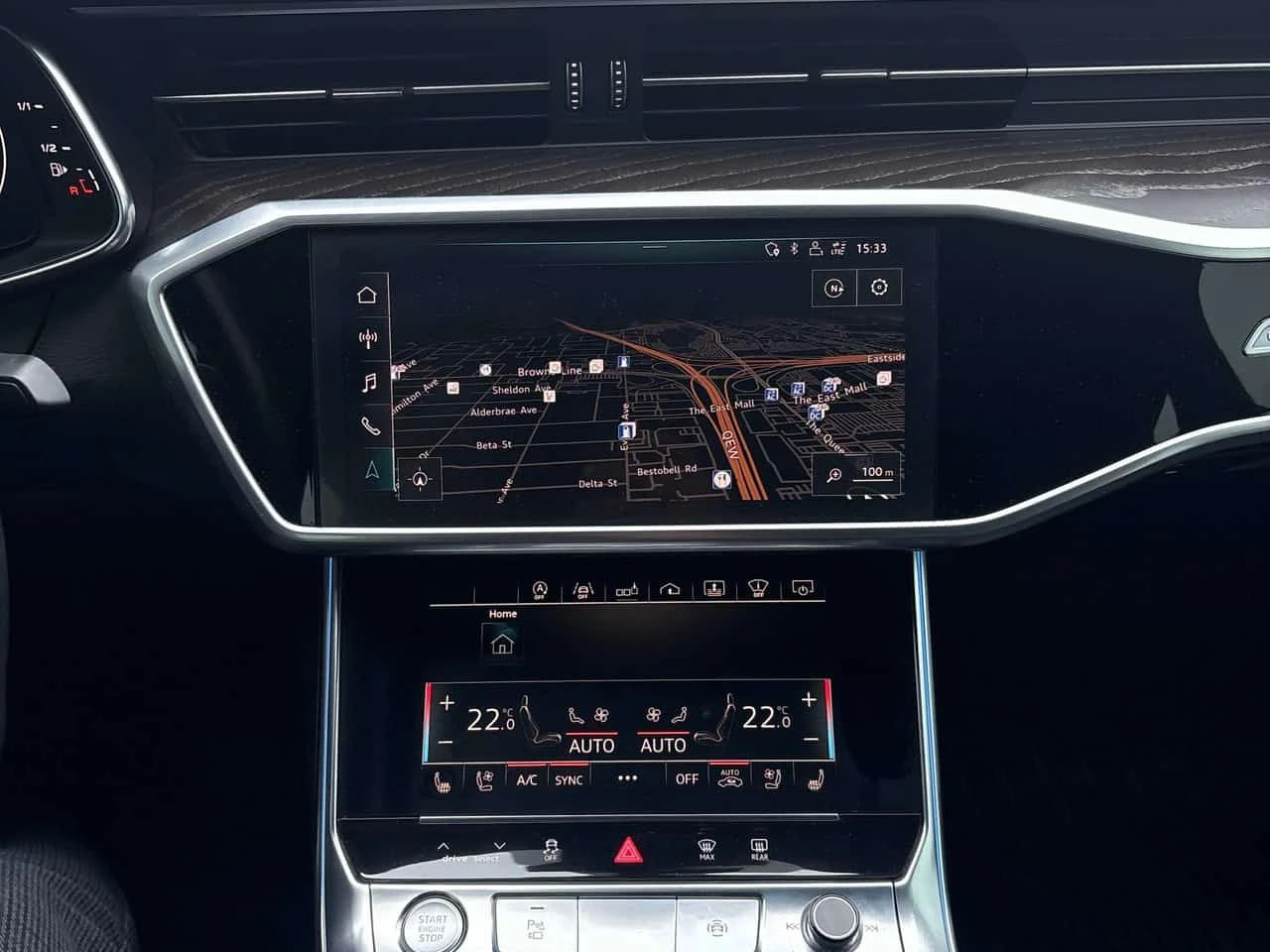 Audi A6 /HEAD UP / 360 / DISTRONIC / B&O / ОБДУХВАНЕ , снимка 9 - Автомобили и джипове - 53868166