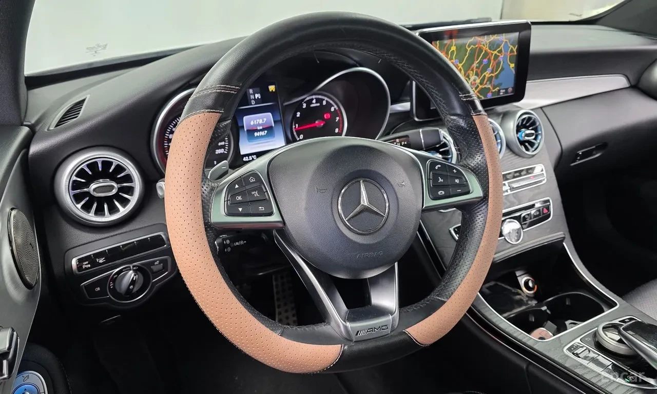 Mercedes-Benz C 200 AMG   PANO   HUD   CAM   NAVI   MEMORY, снимка 7 - Автомобили и джипове - 56076563