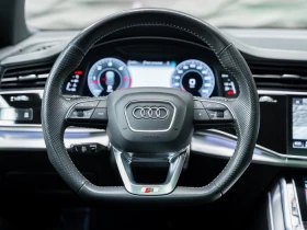 Audi Q8 QUATTRO S-LINE* MATRIX* B&O* 360* PANO* ОБДУХВ* , снимка 14