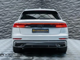 Audi Q8 QUATTRO S-LINE* MATRIX* B&O* 360* PANO* ОБДУХВ* , снимка 4