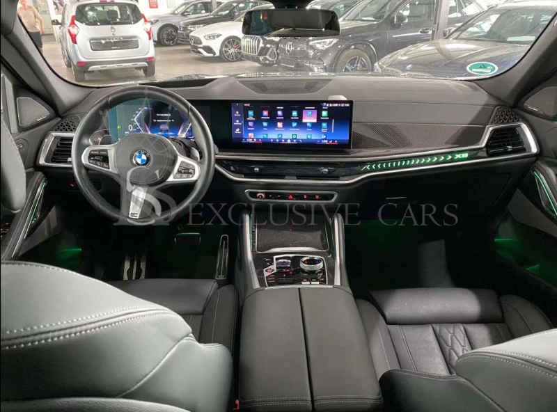 BMW X6 40i* M-SPORT PRO* PANORAMA* CARBON* 360* , снимка 7 - Автомобили и джипове - 51352788