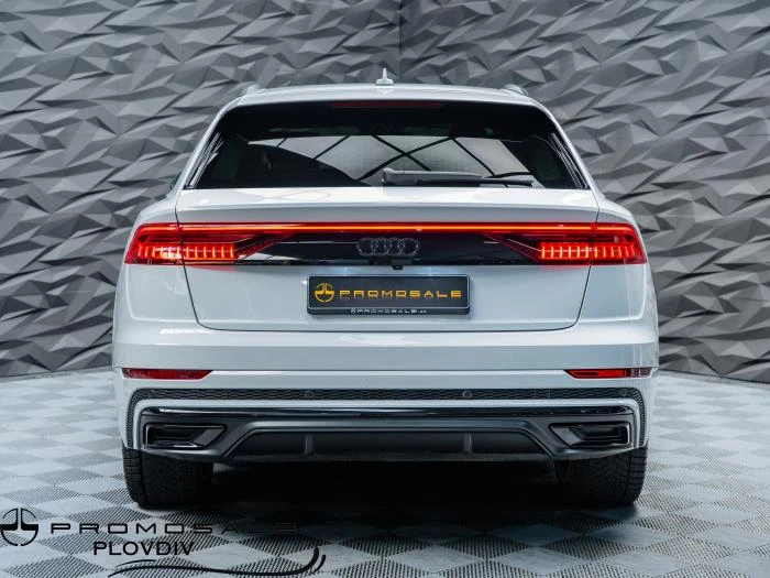 Audi Q8 QUATTRO S-LINE* MATRIX* B&O* 360* PANO* ОБДУХВ* , снимка 4 - Автомобили и джипове - 54985071