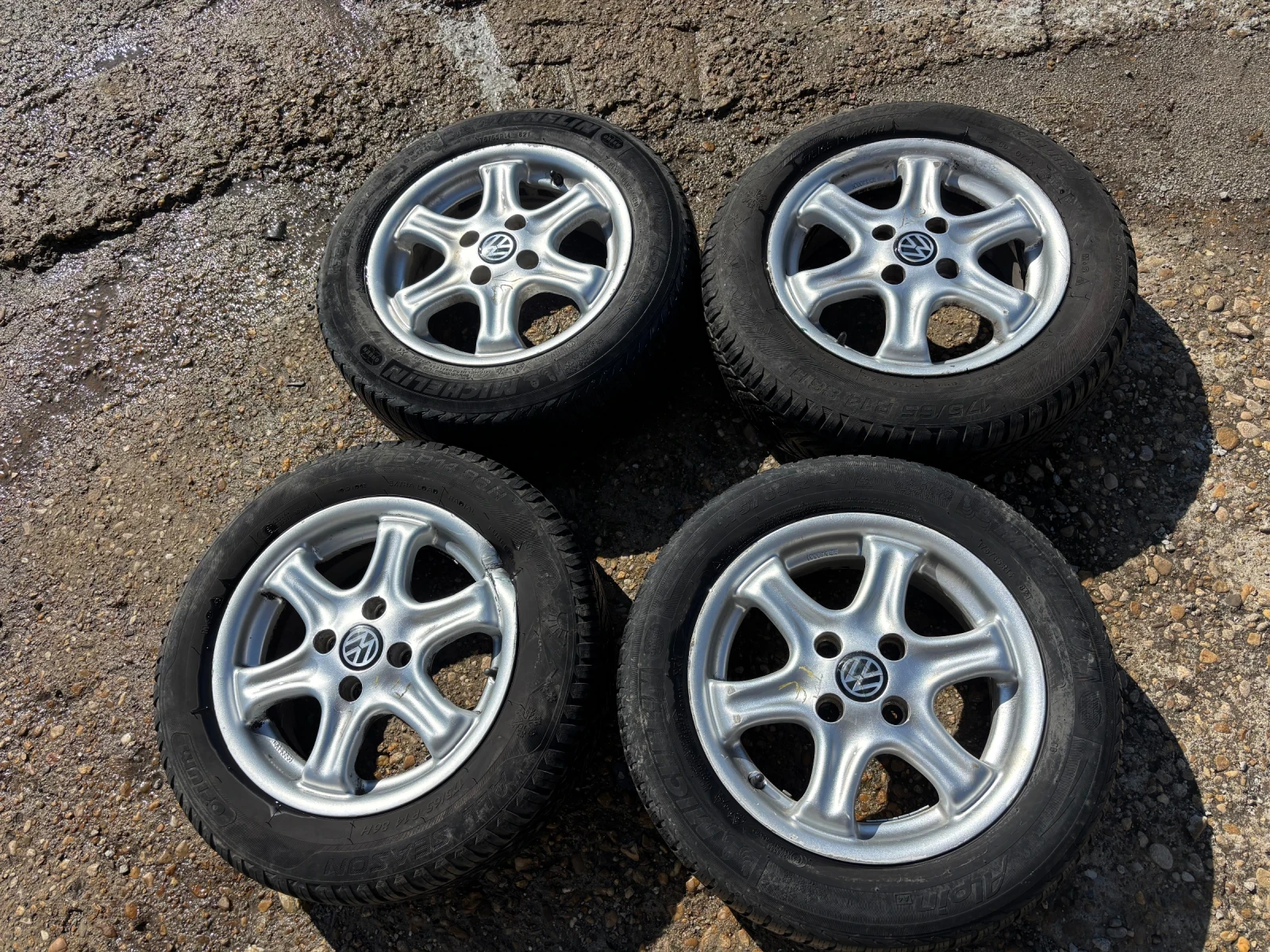 Гуми с джанти Michelin 175/65R14