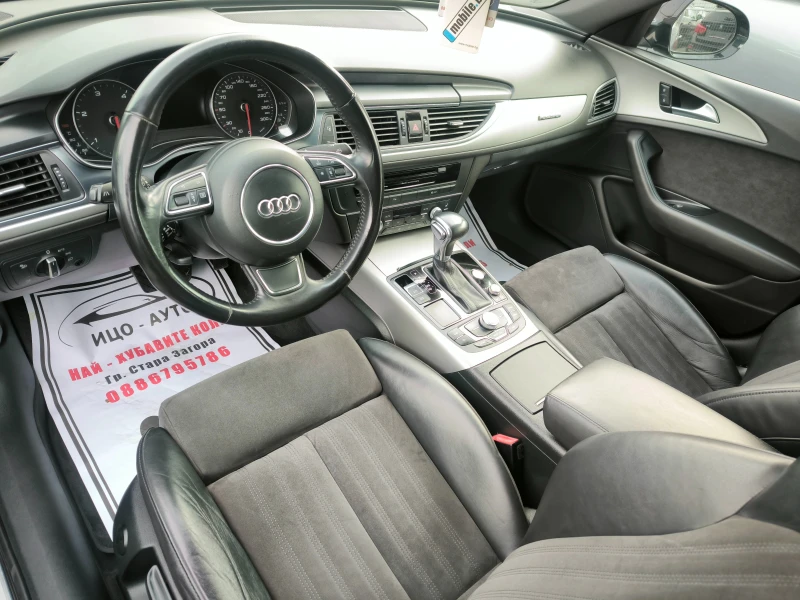 Audi A6 3, 0 TDi-ABTOMAT, KOЖА, НАВИ, LED, S-Laine, FACELi, снимка 9 - Автомобили и джипове - 52631014