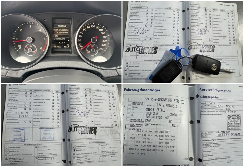VW Golf 2.0TDI-140кс, снимка 13 - Автомобили и джипове - 53476982