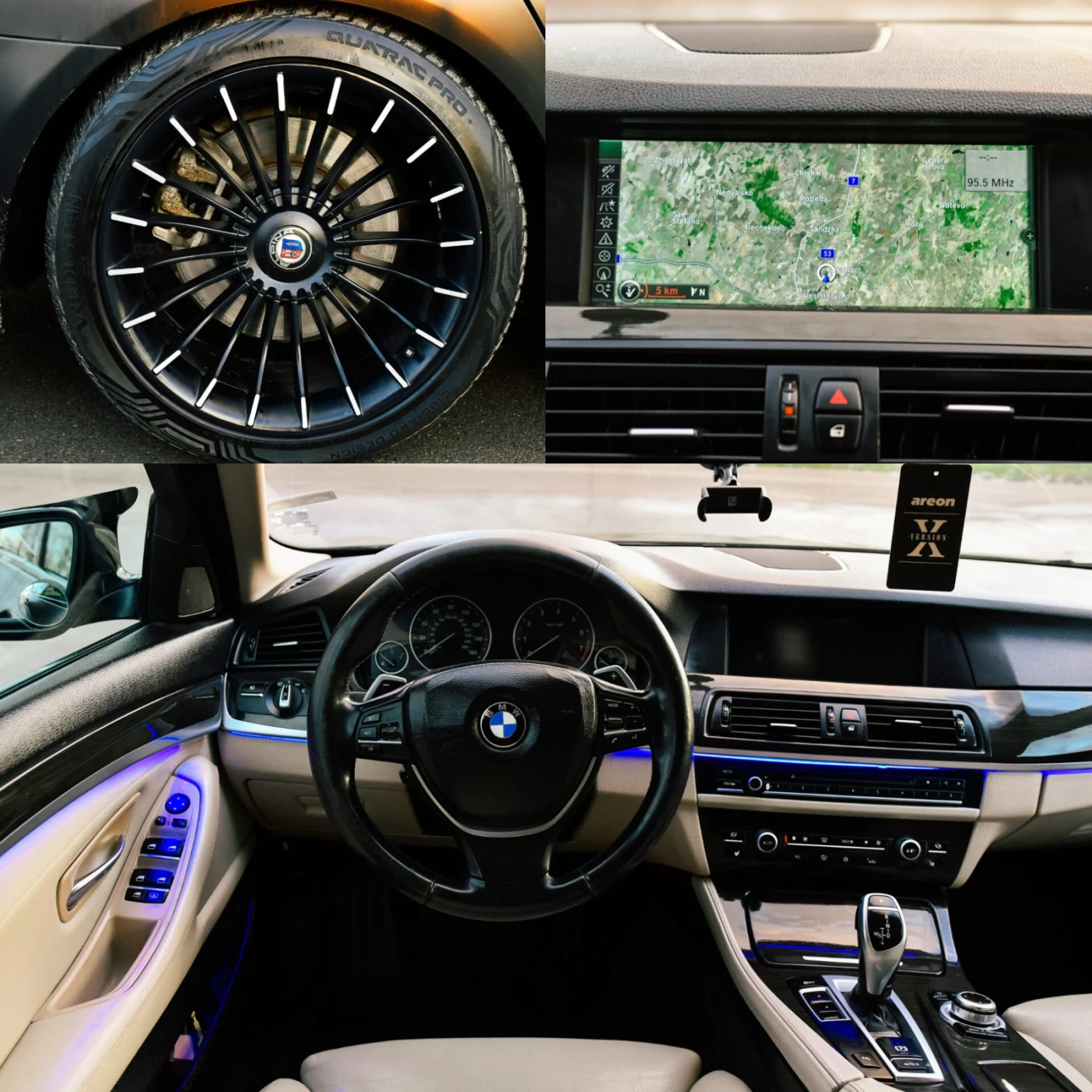 BMW 550 408 к.с, снимка 10 - Автомобили и джипове - 54458985