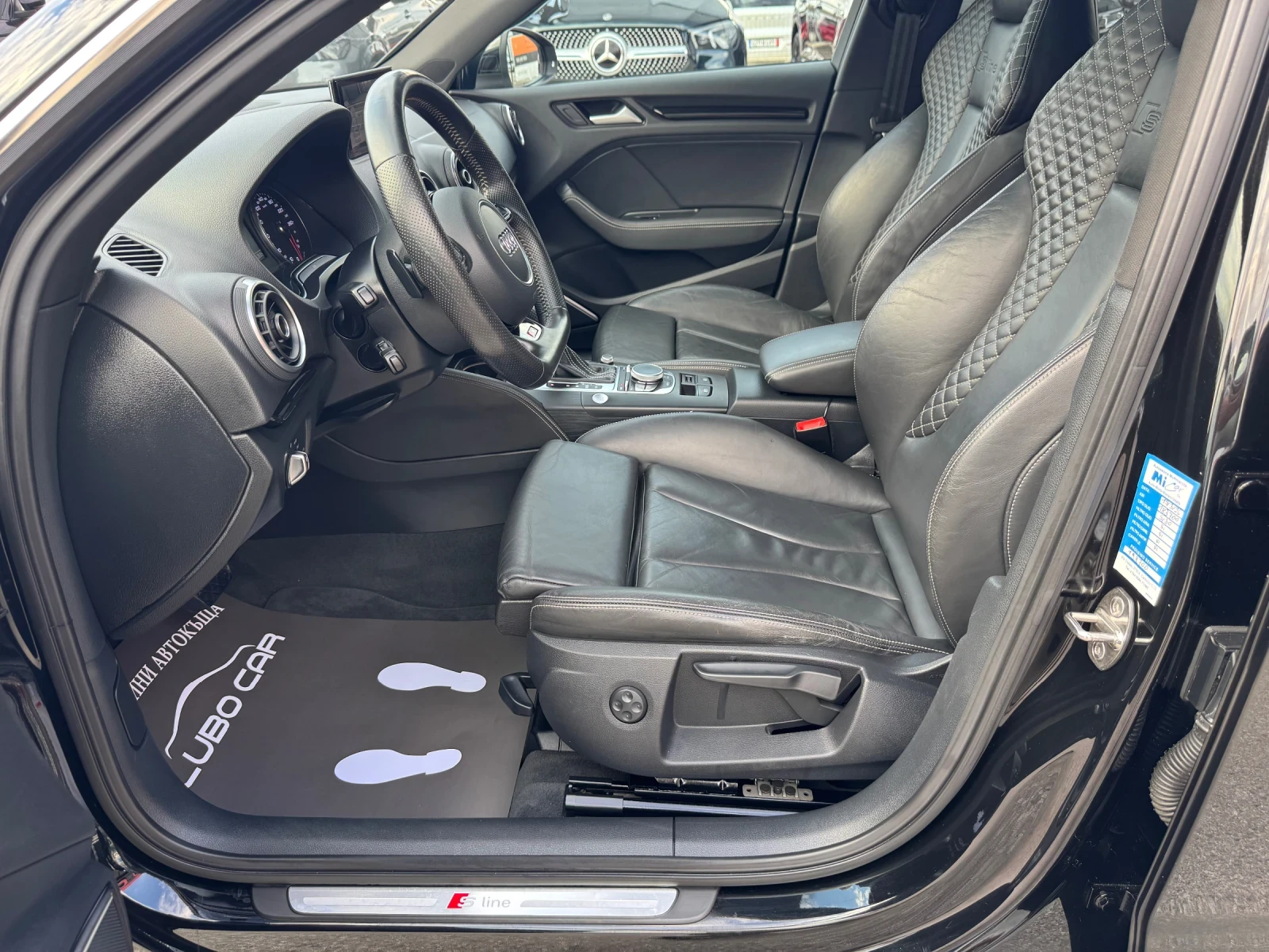 Audi A3 2.0D-4x4-3XS LINE-ЛЮК-ПЕЧКА-190кс.ПАРКИРАНЕ-FULL, снимка 8 - Автомобили и джипове - 56140317