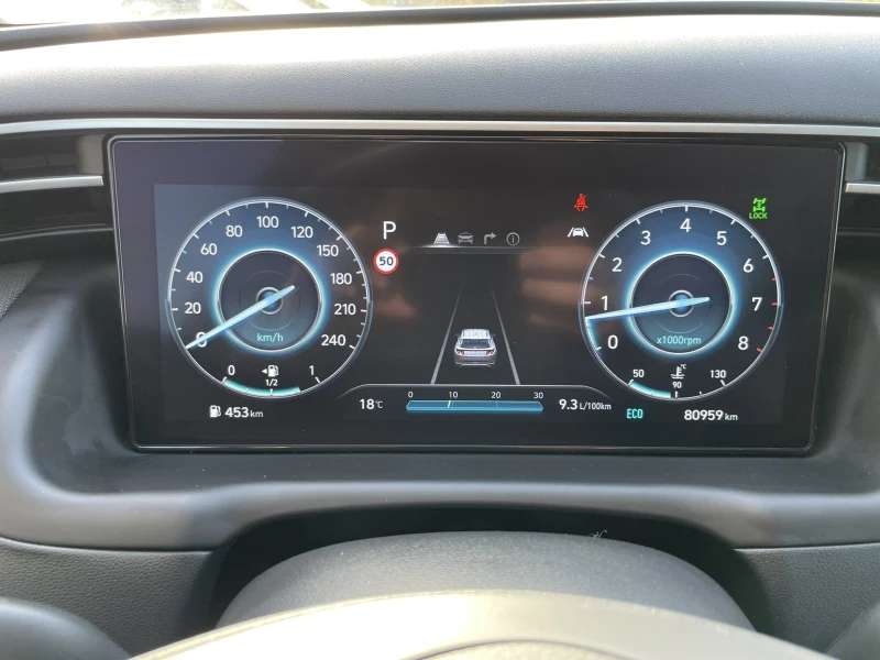 Hyundai Tucson MiHEV 16T 48V 180hp 4WD 7DCT, снимка 12 - Автомобили и джипове - 52490590