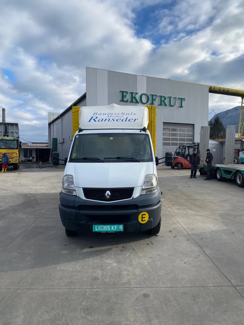 Renault Mascott Бордово с брезент, снимка 2 - Камиони - 44060872