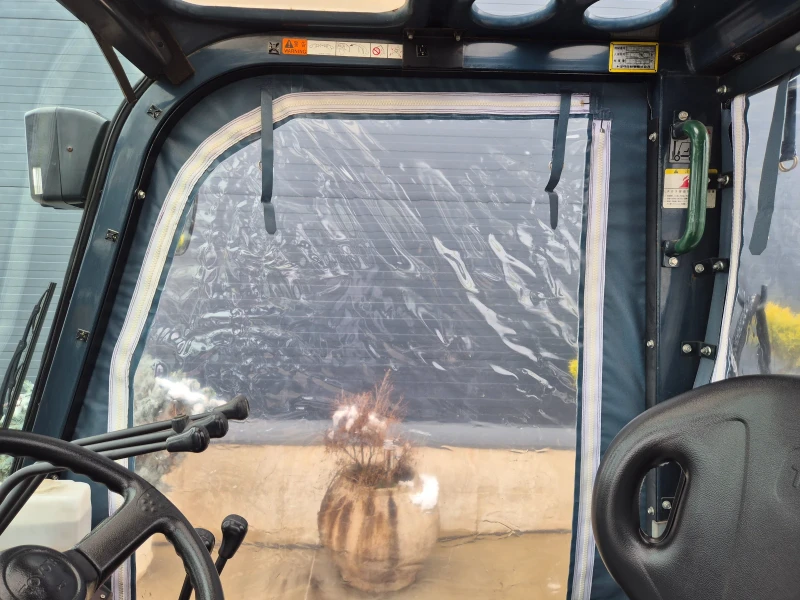 Мотокар Toyota * ИЗРАВНИТЕЛ* ГАЗ + БЕНЗИН* ПАРНО* МЕКА КАБИНА* , снимка 8 - Индустриална техника - 49896629