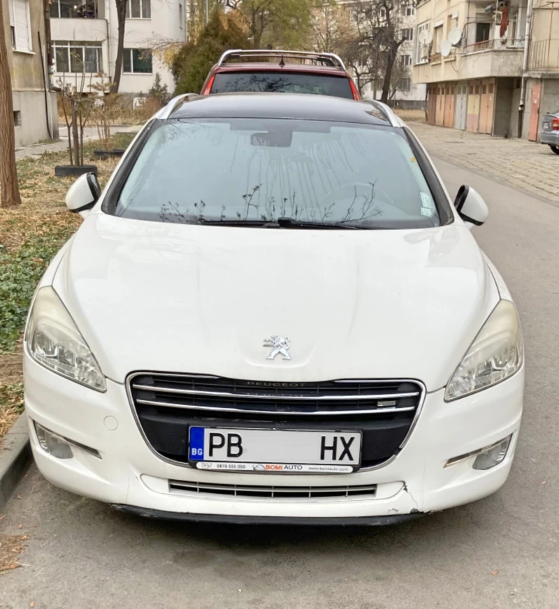 Peugeot 508 EHDI-Автоматик, Панорама, ВИНЕТКА, снимка 3 - Автомобили и джипове - 48829571