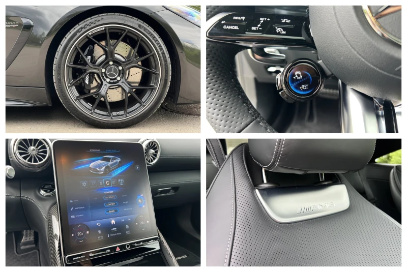 Mercedes-Benz AMG GT 63 COUPE/4M/NEW MOD/CARBON/BURM/PANO/360/HUD/LIFT/, снимка 17 - Автомобили и джипове - 50349032