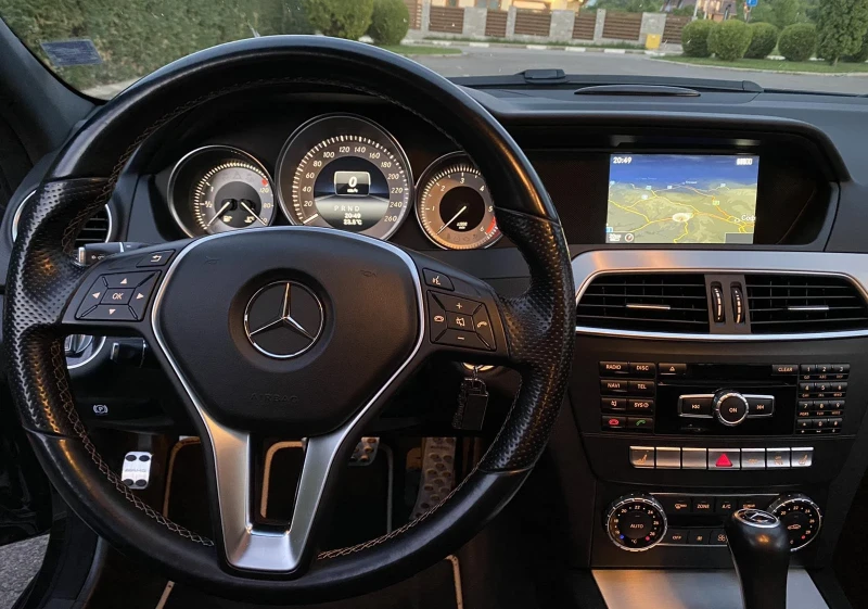 Mercedes-Benz C 350 W204 350CDI 265PS EDITION  PANORAMA AMG, снимка 7 - Автомобили и джипове - 52554877