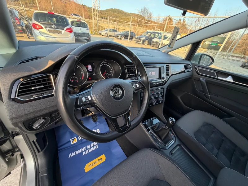 VW Sportsvan 1.6Diesel/Servizna Istoriq Palna/Euro6B, снимка 11 - Автомобили и джипове - 52866794