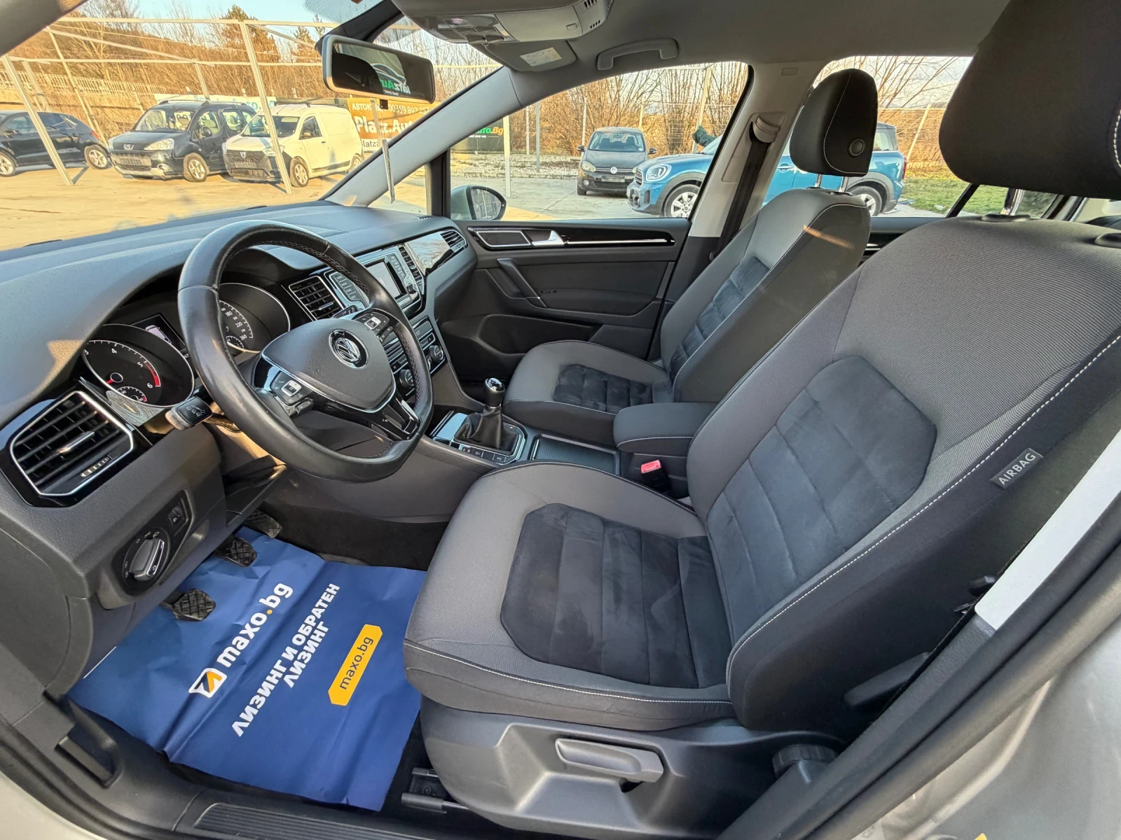 VW Sportsvan 1.6Diesel/Servizna Istoriq Palna/Euro6B - изображение 10