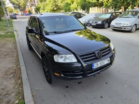 VW Touareg Бенз/газ* avtomat* сменени вериги* TOP, снимка 1
