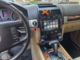 VW Touareg Бенз/газ* avtomat* сменени вериги* TOP, снимка 13