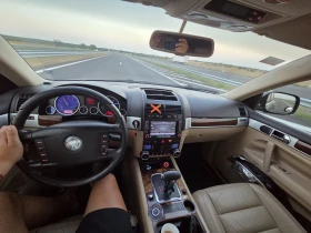 VW Touareg Бенз/газ* avtomat* сменени вериги* TOP, снимка 17