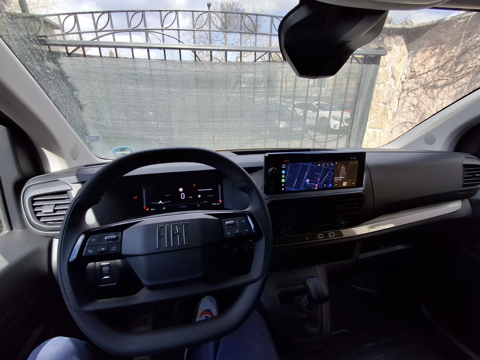 Citroen Jumpy L3 2.0 HDI 2+ 1 10k km 360 Camera Autopilot Navi , снимка 12 - Бусове и автобуси - 54566158