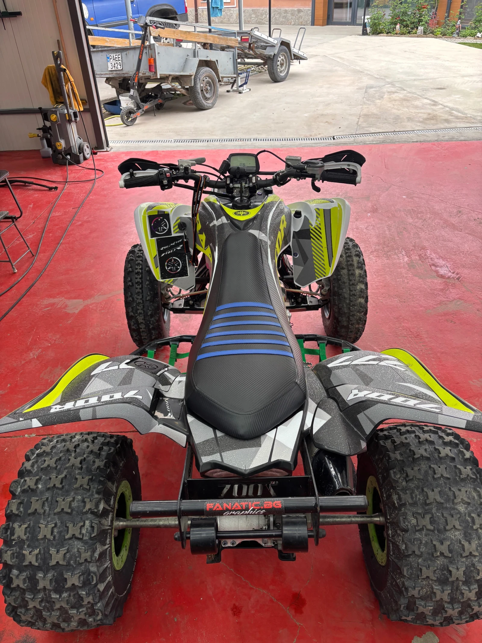 Yamaha Raptor 700 HGS ЛИЗИНГ без първоначална вноска, снимка 4 - Мотоциклети и мототехника - 54457175