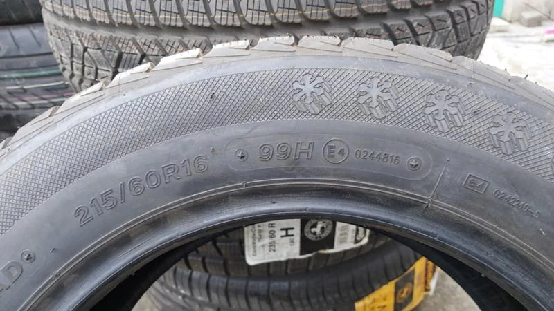 Гуми Зимни 215/60R16, снимка 6 - Гуми и джанти - 27928439