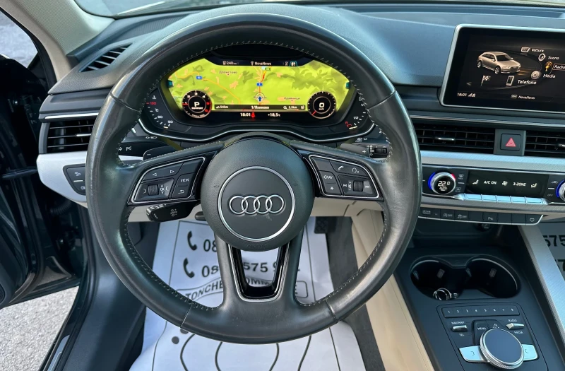 Audi A4 2.0-TDI-quattro-190hp-S-line+ -134.000km-DIGITAL, снимка 9 - Автомобили и джипове - 47532558