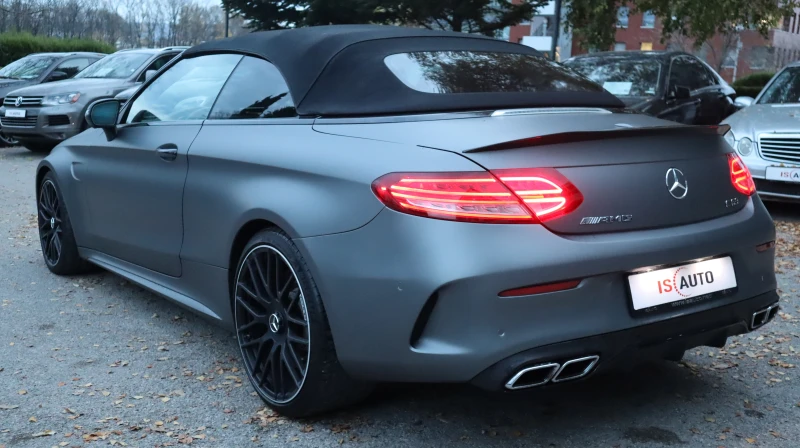 Mercedes-Benz C 63 AMG Камера/FullLed/IWC/Burmester/Exclusive/, снимка 6 - Автомобили и джипове - 47795497