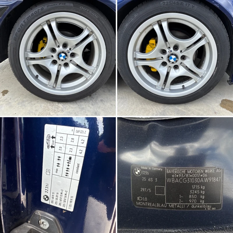 BMW 323 Compact* M PACK* Facelift* , снимка 10 - Автомобили и джипове - 50496141