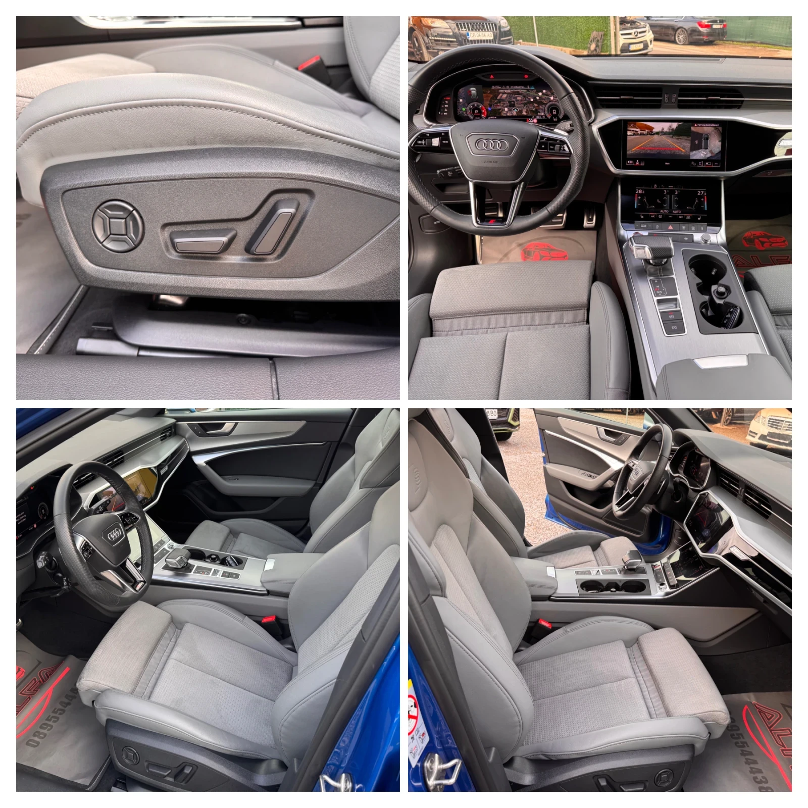 Audi S6 S6/3.0Bi-TURBO/ГЕНЕРАЦИЯ/12800км-ПЪЛНА ГАРАНЦИЯ/// - изображение 10