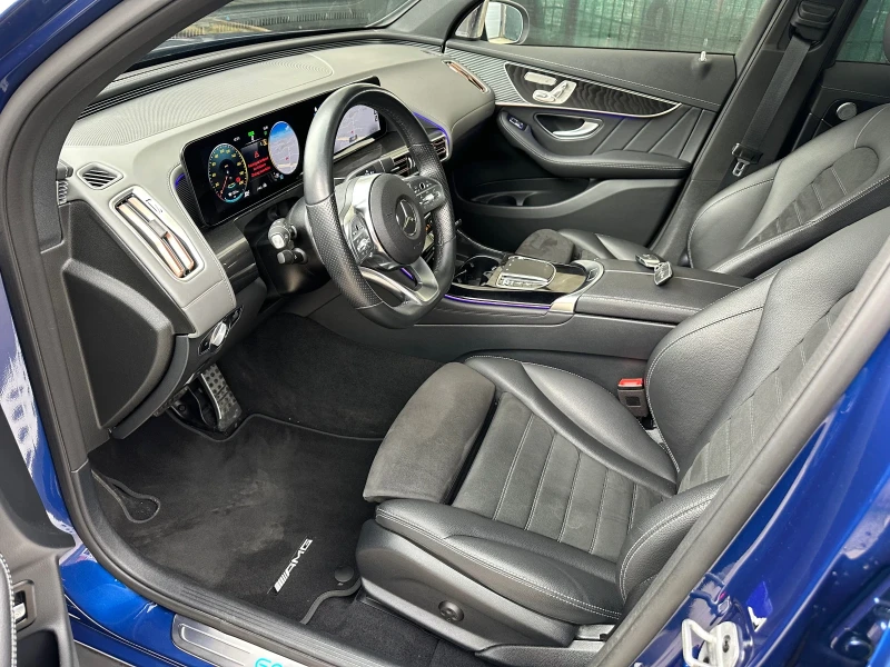 Mercedes-Benz EQC AMG* BURMЕSTER* ПАНОРАМА* СТЕПЕНКИ* ПОДГРЕВ* 360* , снимка 5 - Автомобили и джипове - 49530025