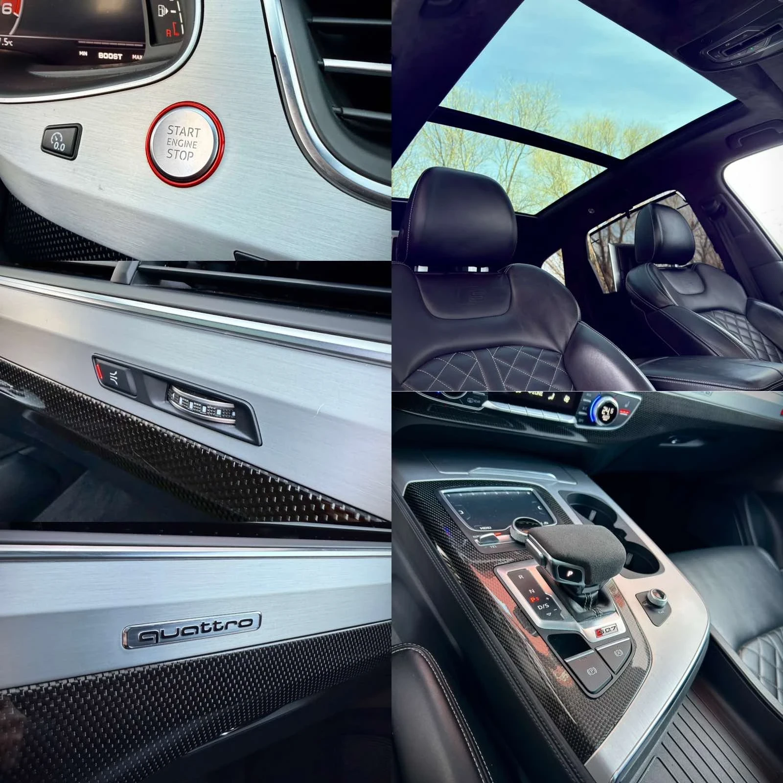 Audi SQ7 V8T 4.0TDI 3?TV, снимка 13 - Автомобили и джипове - 53785669