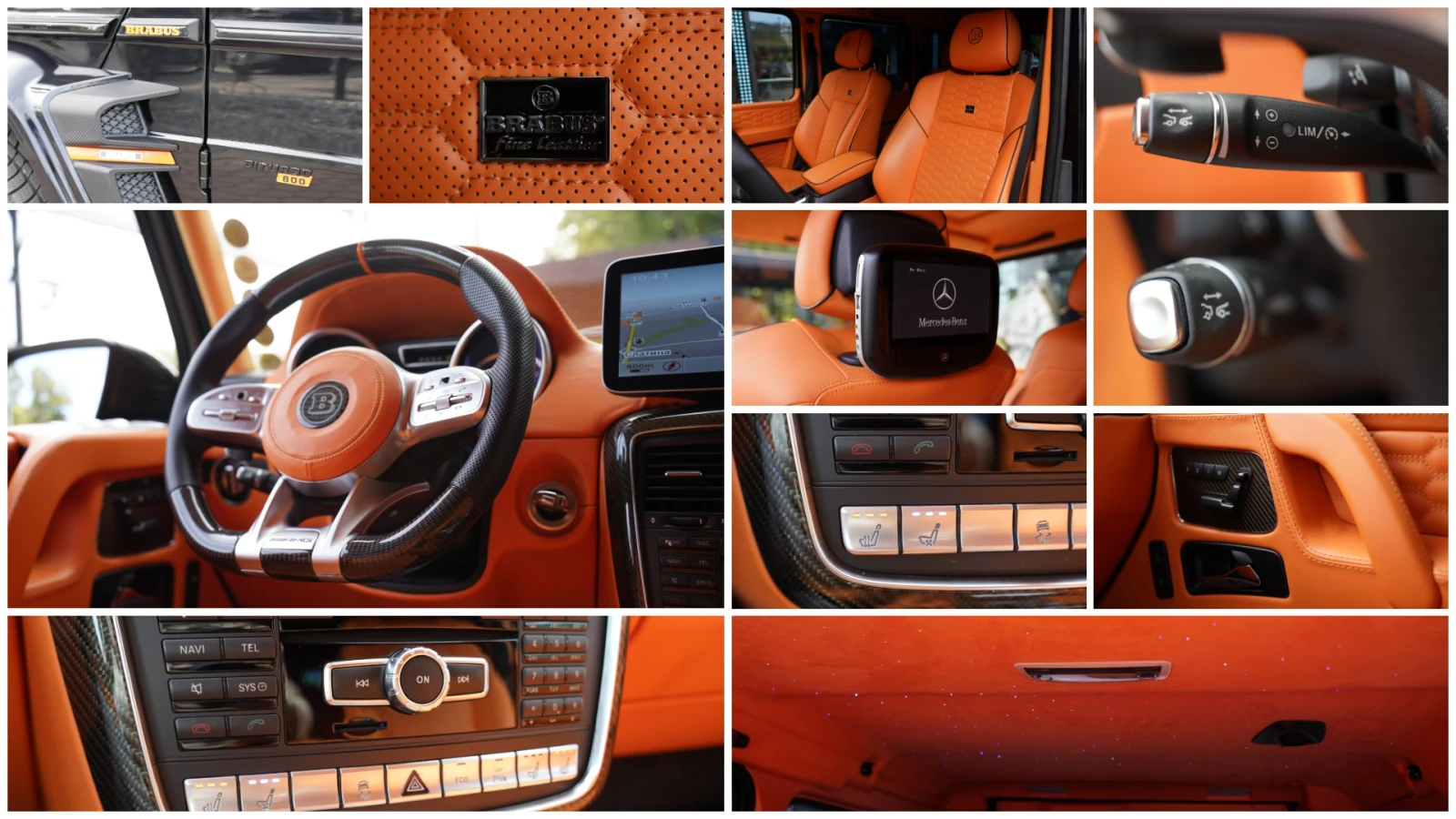 Mercedes-Benz G 63 AMG BRABUS Mod. 2022, снимка 12 - Автомобили и джипове - 55202091