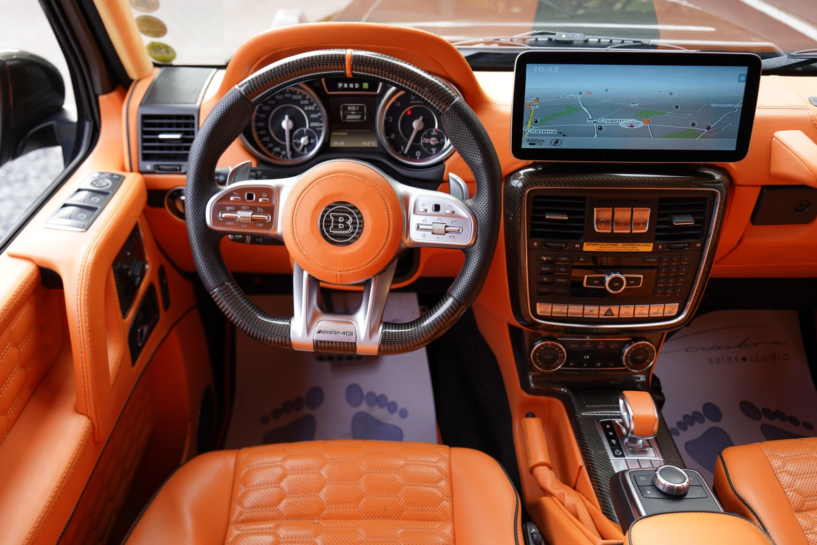 Mercedes-Benz G 63 AMG BRABUS Mod. 2022, снимка 10 - Автомобили и джипове - 55202091