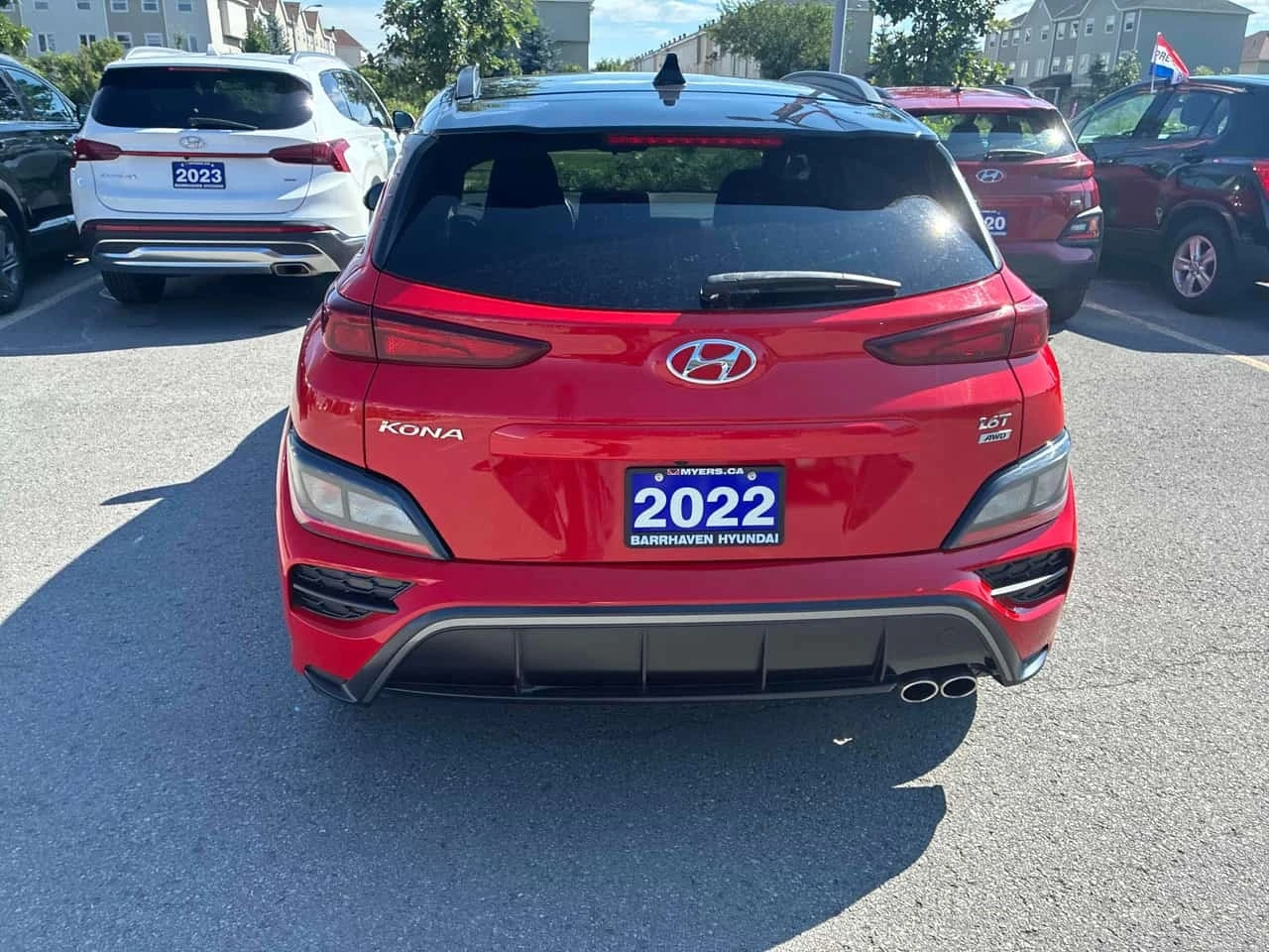 Hyundai Kona * N Line * CARFAX * БЕЗ ПЪРВОНАЧАЛНА ВНОСКА, снимка 4 - Автомобили и джипове - 55767501