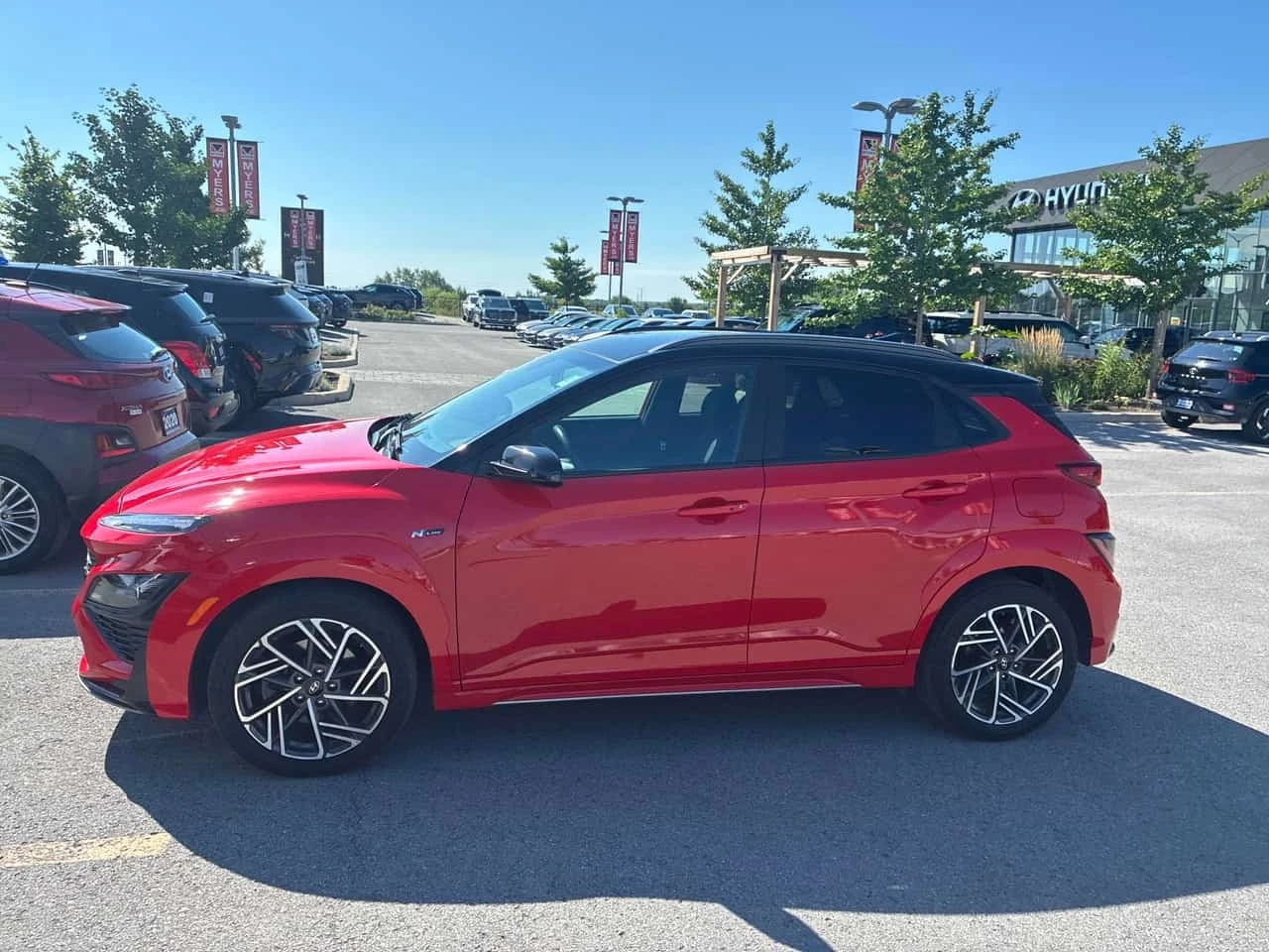 Hyundai Kona * N Line * CARFAX * БЕЗ ПЪРВОНАЧАЛНА ВНОСКА, снимка 2 - Автомобили и джипове - 55767501