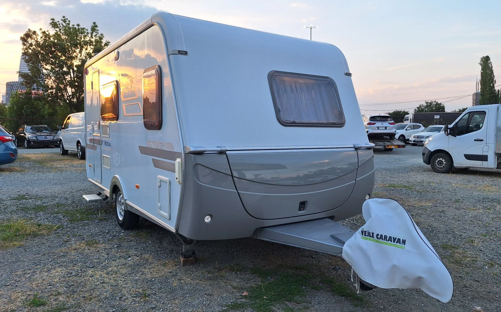 Каравана HYMER / ERIBA Nova-430, снимка 2 - Каравани и кемпери - 55280458