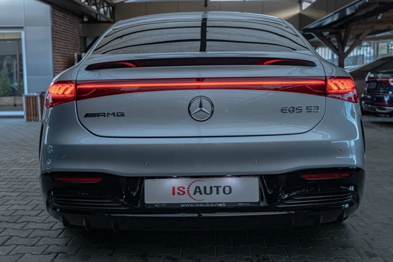 Mercedes-Benz EQS 53 AMG Dynamic PLUS/Burmester/Hyper Screen/Керамик, снимка 4 - Автомобили и джипове - 52012159