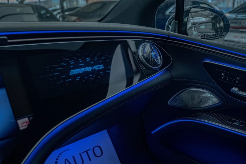 Mercedes-Benz EQS 53 AMG Dynamic PLUS/Burmester/Hyper Screen/Керамик, снимка 14 - Автомобили и джипове - 52012159