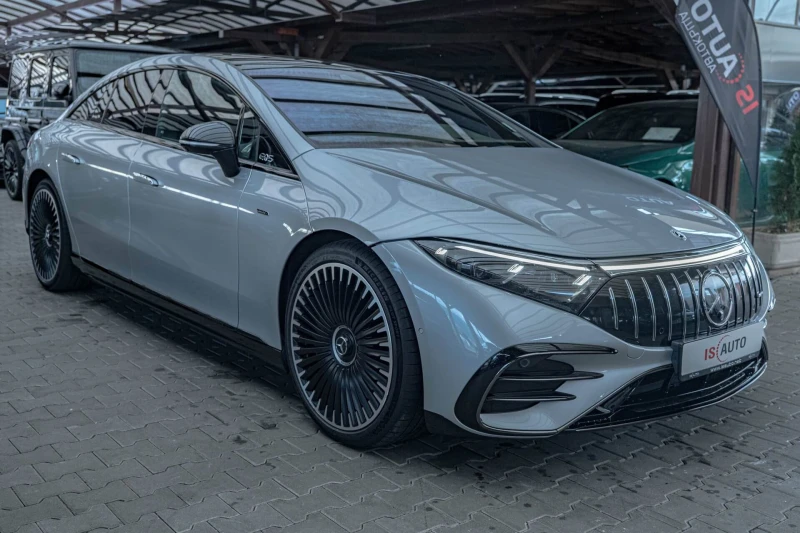 Mercedes-Benz EQS 53 AMG Dynamic PLUS/Burmester/Hyper Screen/Керамик, снимка 3 - Автомобили и джипове - 52012159
