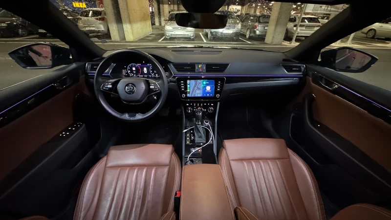 Skoda Superb L&K 2.0TDI/4x4/7DSG, снимка 6 - Автомобили и джипове - 53307698