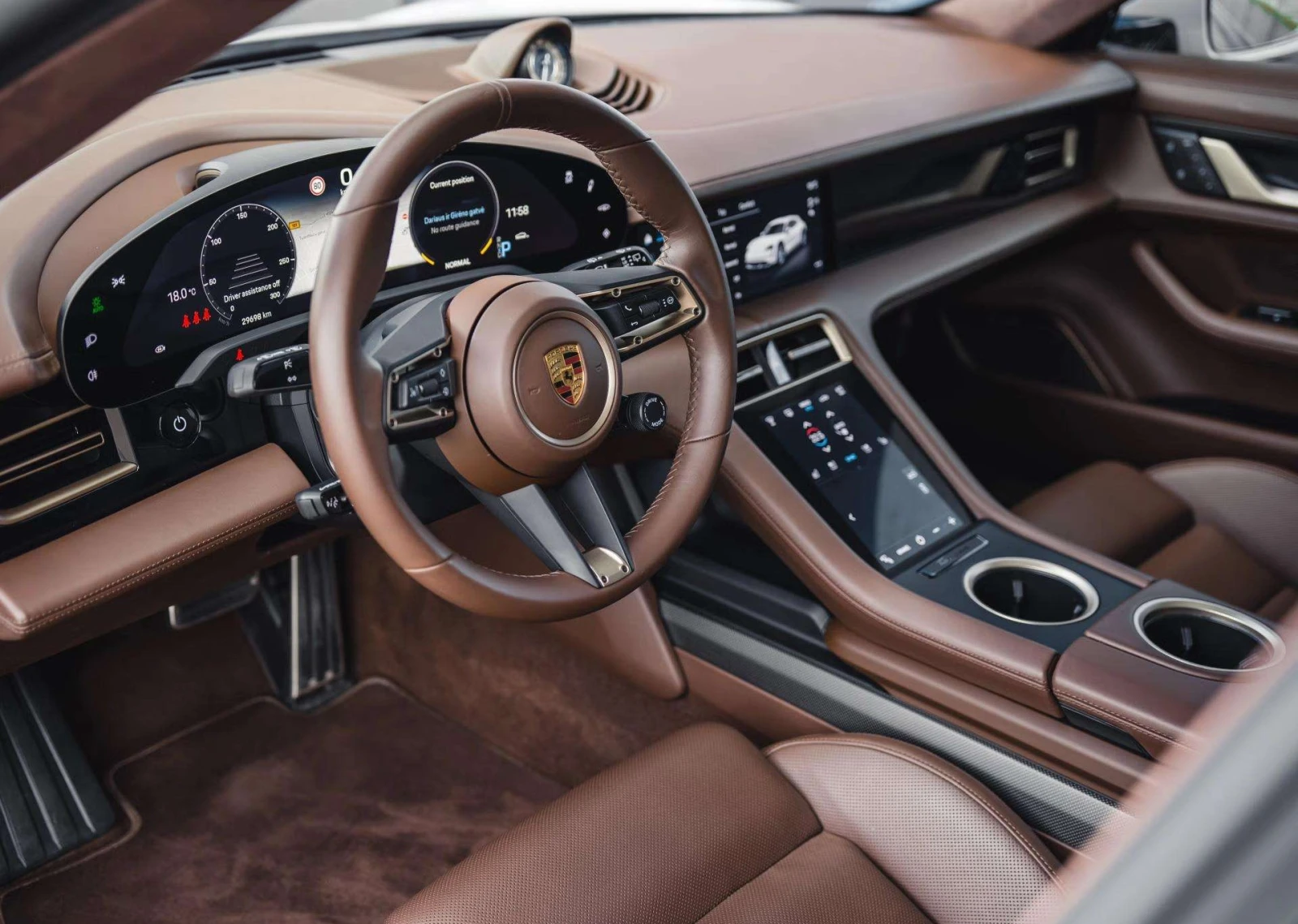 Porsche Taycan Turbo S Cross Turismo Sport Chrono - изображение 7