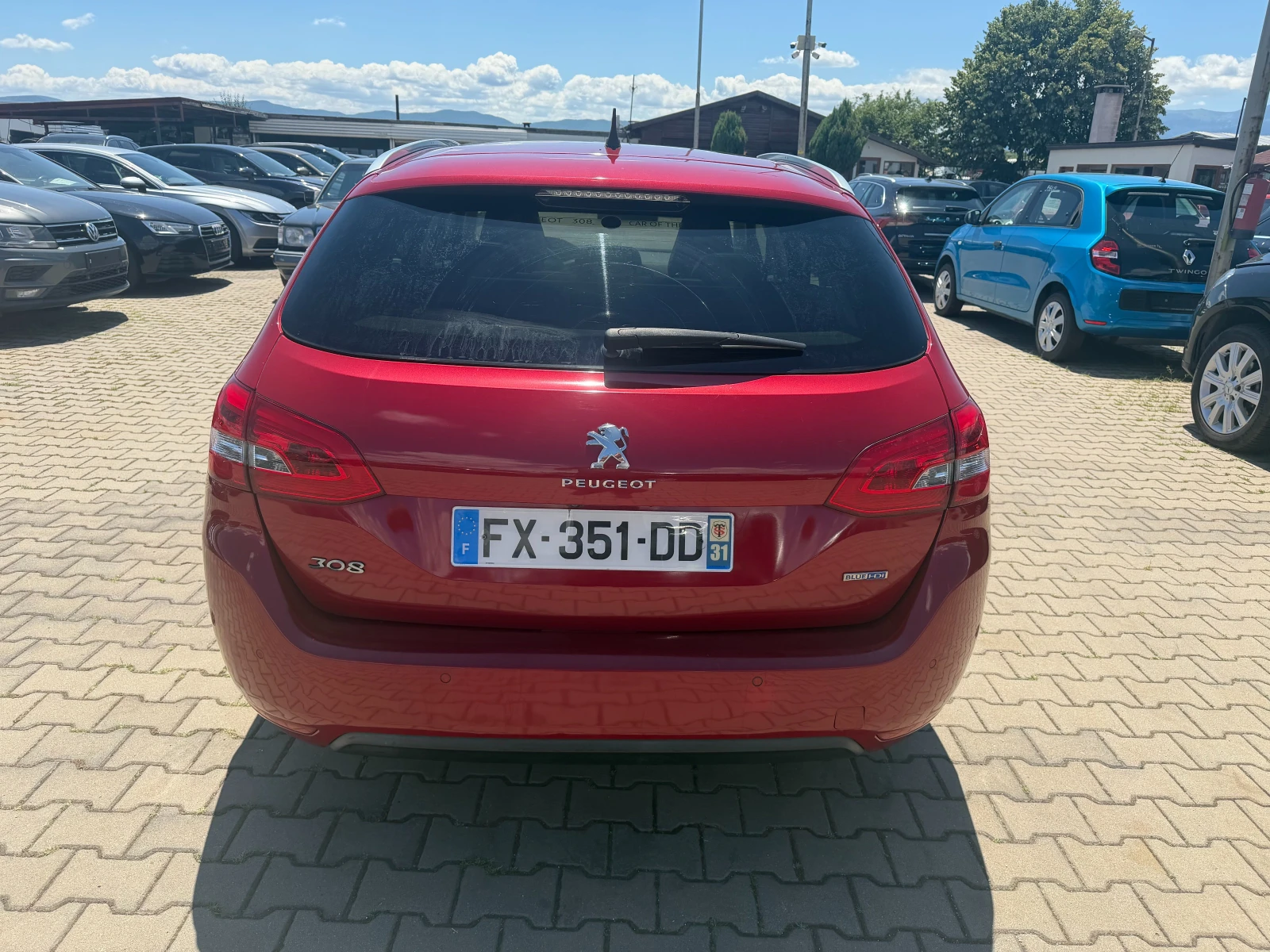 Peugeot 308 1.6HDI Allure KOJA/PANORAMA/KAMERA/NAVI EURO 6, снимка 6 - Автомобили и джипове - 55294429