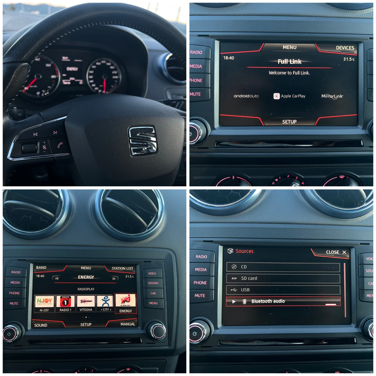 Seat Ibiza 1.4TDI CONNECT EDITION, снимка 15 - Автомобили и джипове - 55646415